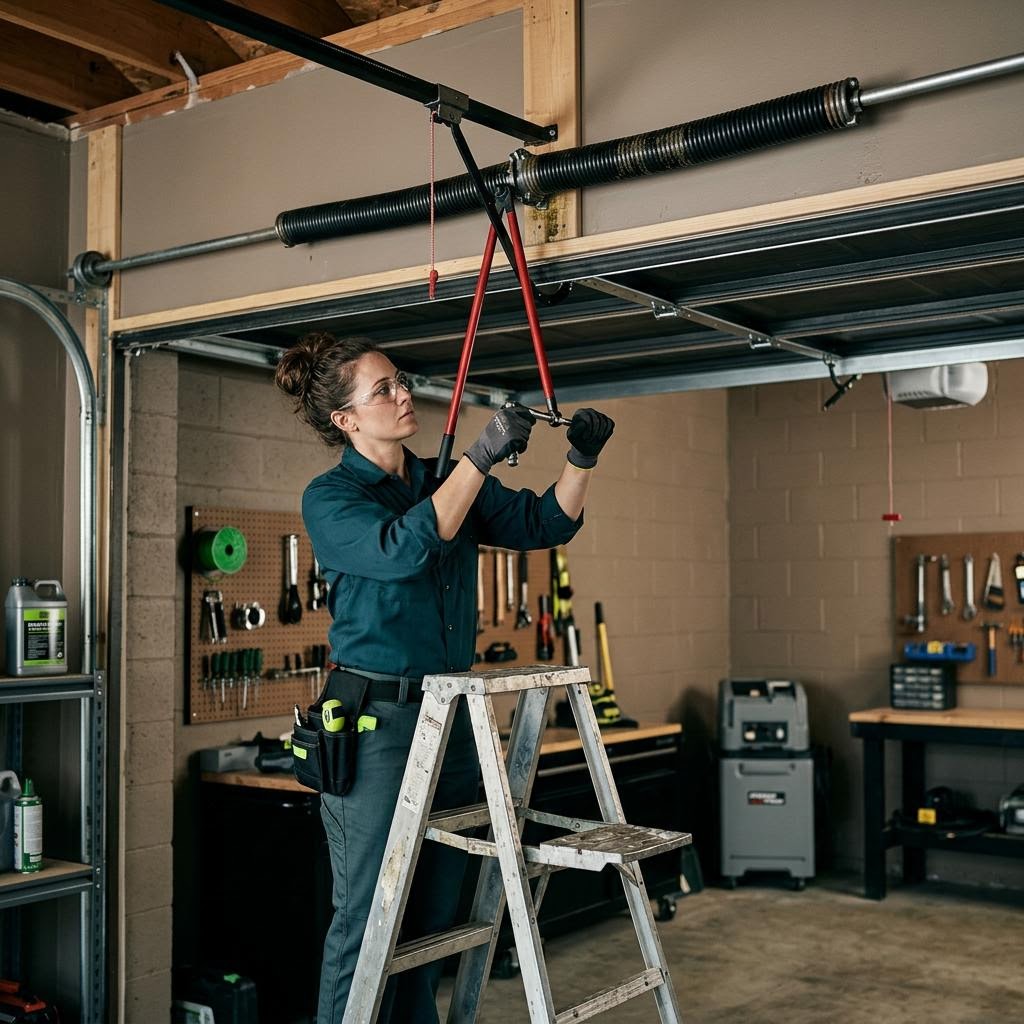 Home Services professionals serving garage doors customers