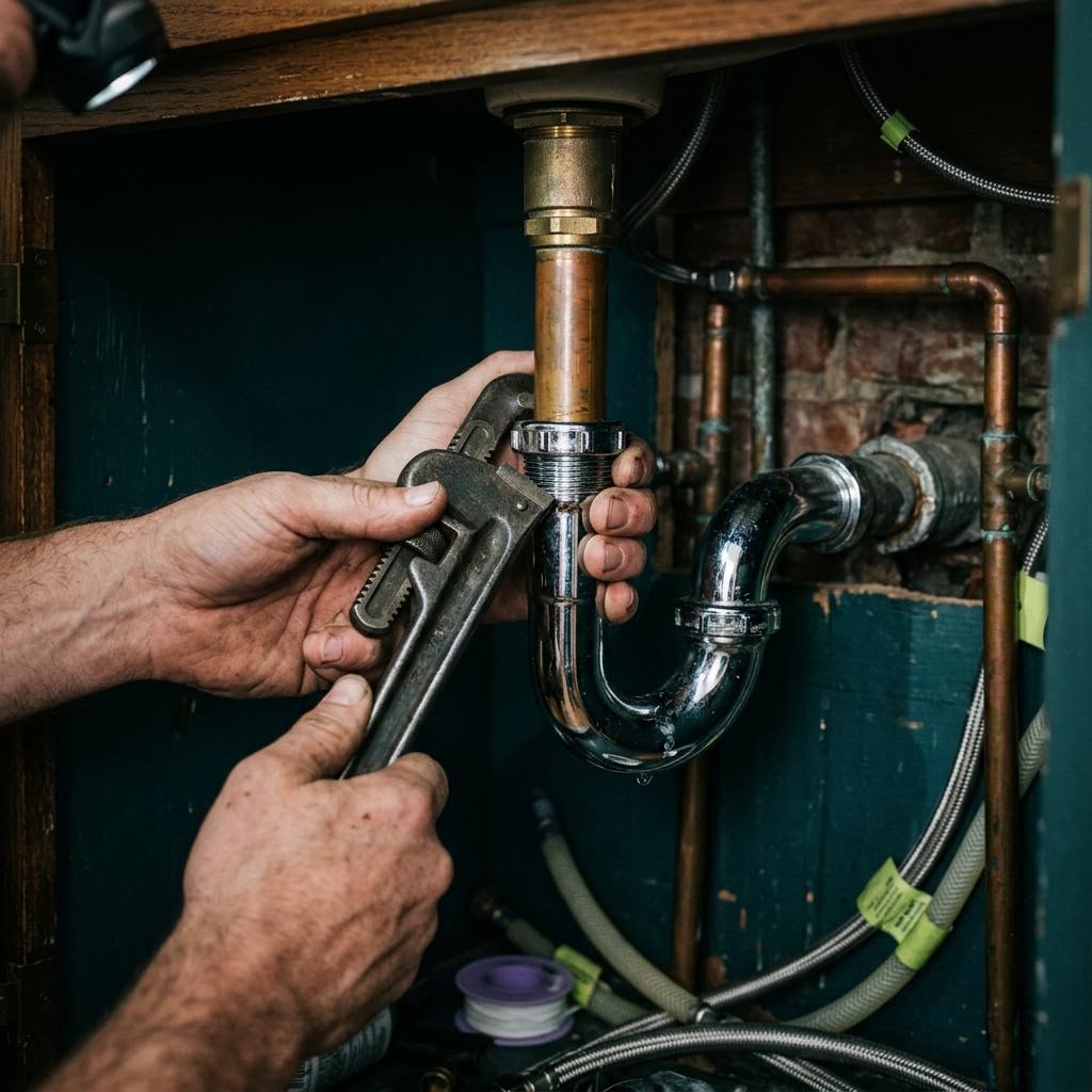 Home Services professionals serving plumbing customers